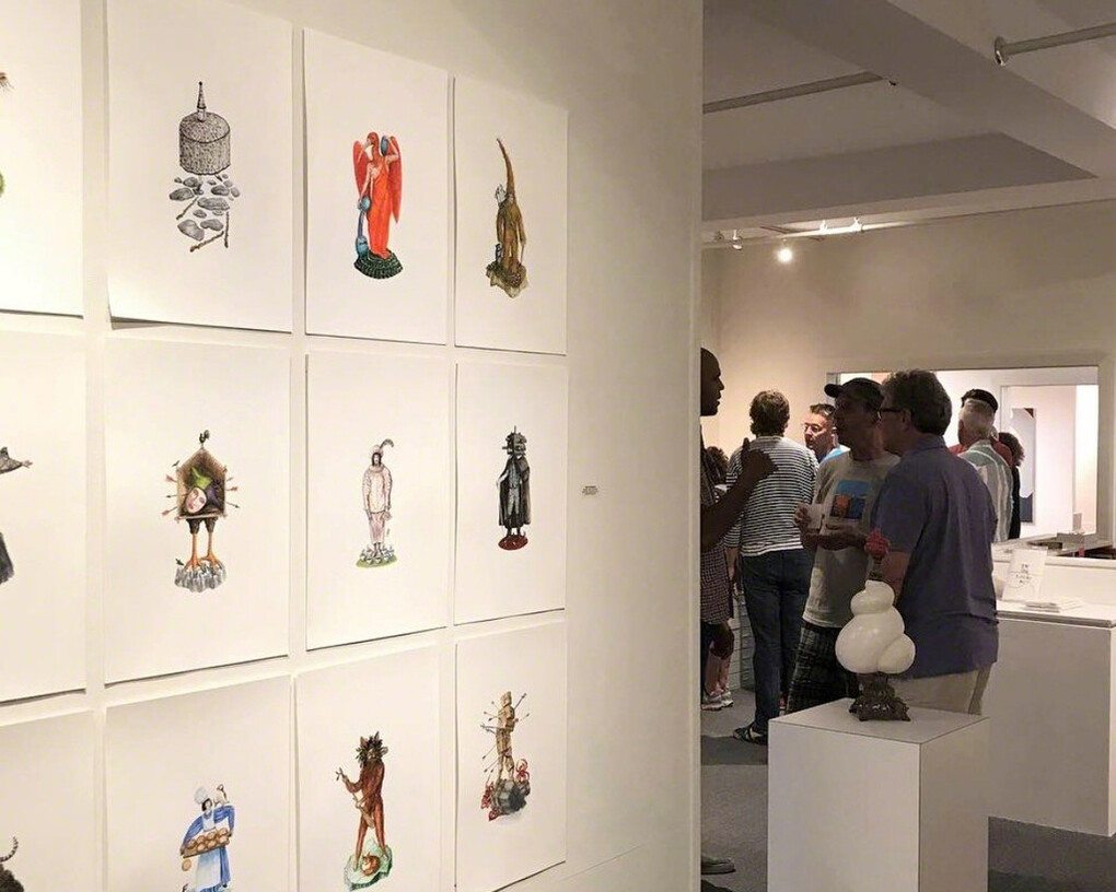 Truppe Fledermaus & the Carnival at the End of the World. Courtesy of The Schoolhouse Gallery 