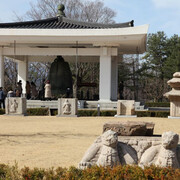 Outdoor exhibition, exhibition view. Courtesy of Gyeongju National Museum