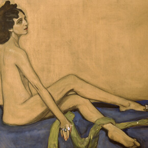 Valentin Serov, Ida Rubinštein, olio e carboncino su tela, 1910