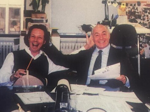 Limberti con Barry Kiestelstein