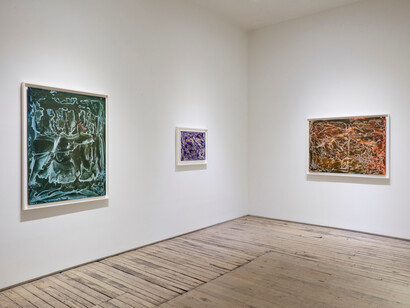 Abraham Lincoln Walker, exhibition view. Courtesy of Andrew Edlin Gallery