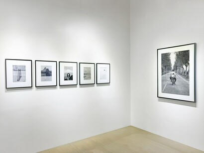 Elliott Erwitt, Last laughs, exhibition view. Courtesy of Staley-Wise Gallery 