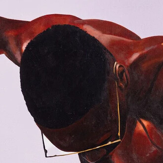 Fahamu Pecou, Atom (détail), 2026. Avec l’aimable autorisation de Backslash Gallery