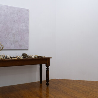 ±, Rain, exhibition view. Courtesy of Ulterior Gallery