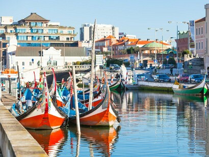 Portugal. Embarcaciones en Aveiro