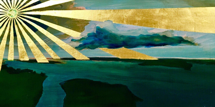 Kate Hooray Osmond, Ecclipse , 2017. Courtesy of Miller Gallery Charleston