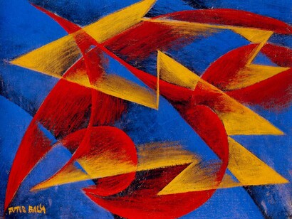 Giacomo Balla, 'Linee di velocità'