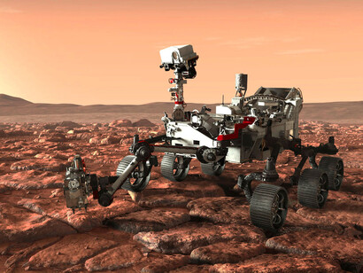 Perseverance, que fue lanzado durante la pandemia de COVID-19, usó una placa a modo de agradecimiento a los trabajadores de la salud que ayudaron durante la pandemia