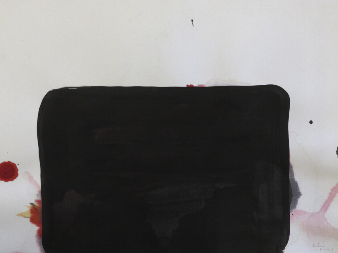 Lucia Nogueira, Untiteld, Watercolor on paper, 1991