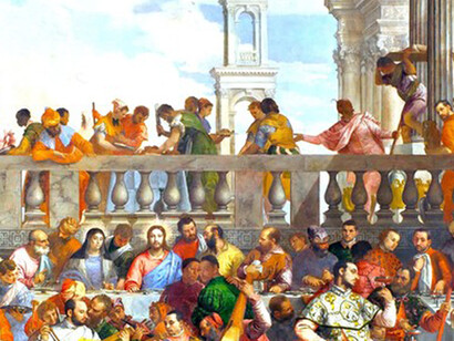 Detalle de «Las bodas de Caná», de Veronese