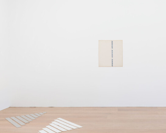 Guy Mees, Exhibition view. Courtesy of David Zwirner 
