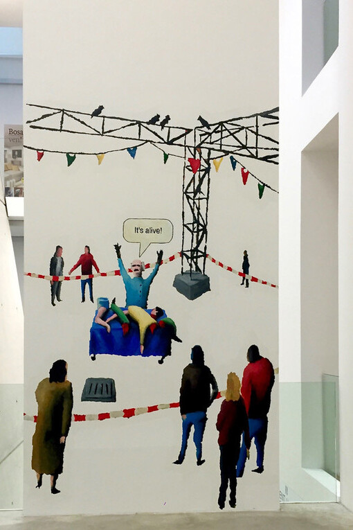 Museo di Arte Contemporanea (MSUM), un’opera dell’artista Staš Kleindienst