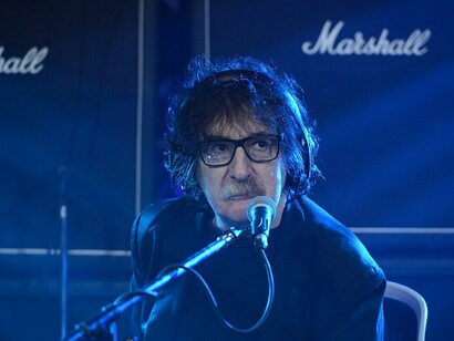 Charly García durante el especial para la Televisión Pública Argentina en homenaje a Gustavo Cerati, 04 de noviembre de 2014, Buenos Aires, Argentina