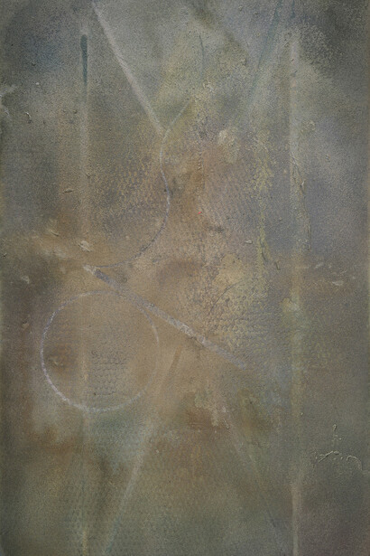 Liam Everett, Untitled (when delicate hands carried a shrine) (detail), 2026. Courtesy of Berggruen Gallery