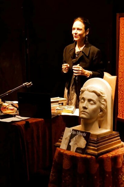 Lezione magistrale di Irina Casali conclusiva della IX° edizione seminario di Saffo Sperimentazioni Artistiche Filosofiche Fuori Orbita