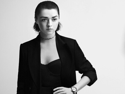 Actor Maisie Williams being a brand ambassador for Pasha de Cartier