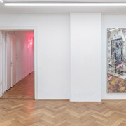 Olga Migliaressi-Phoca, Dirty dancing, ausstellungsansicht. Mit freundlicher genehmigung der Britta Rettberg Gallery