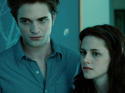 Crepúsculo. Robert Pattinson y Kristen Stewart