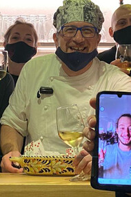 Giovanni Santarpia, a chef of gourmet pizza, ph. Leonardo Sacco