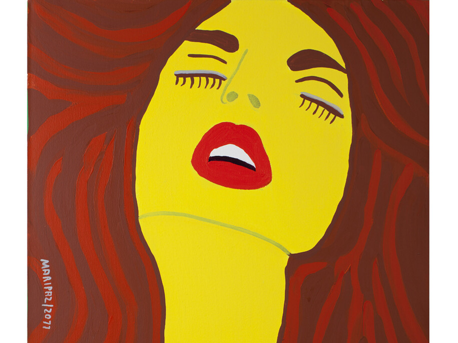 Maripaz Jaramillo, Ellas, Acrílico sobre tela, 50 x 50cm, 2011