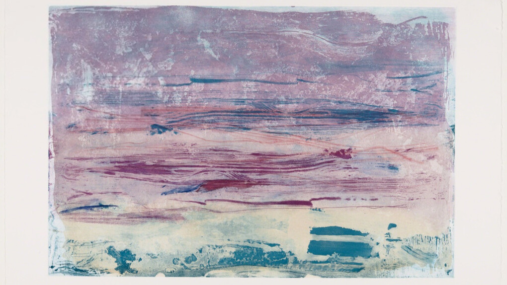 Helen Frankenthaler, Sure Violet, 1979. Courtesy of Museum of Fine Arts, Boston