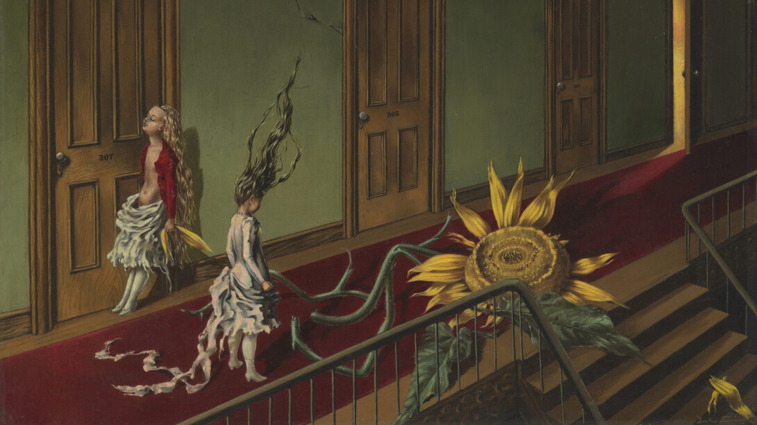 Dorothea Tanning, Eine kleine nachtmusik (detail), 1943. Courtesy of Frist Art Museum