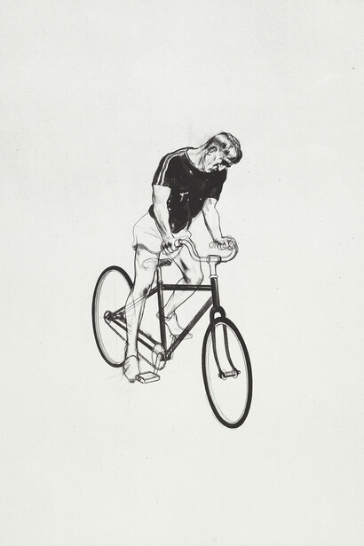 Charles Avery, Place de la Revolution 3, 2011, Lithograph on Somerset White 300gsm paper, Paper size : 25 x 19 in / 64 x 48 cm, Edition of 35, courtesy of Eleven, London 
