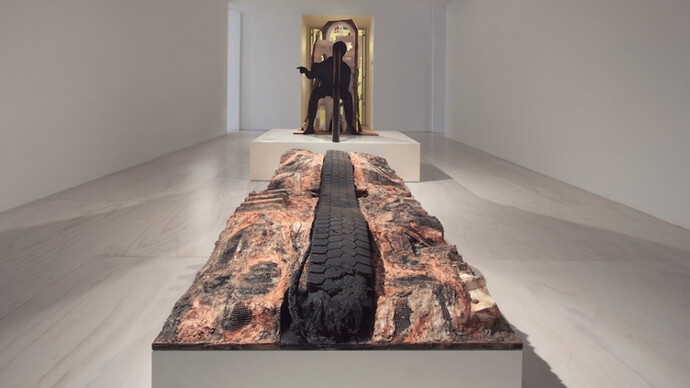 Huma Bhabha. Courtesy of ICA Boston