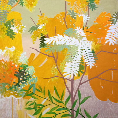 Gillian Theobald, Fictive space (mimosa) 125, 202. Courtesy of Kathryn Markel Fine Arts Gallery