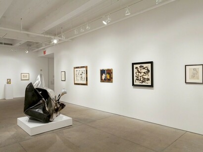 Artists of the New York School, Exhibition view. Courtesy of Allan Stone Projects