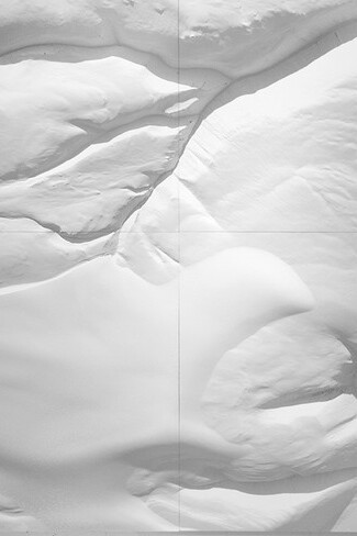 Qaanaaq I, 2015, fabricated 2016, Acrylic, (4) polystyrene panels, 128 x 96 x 1.75 in. (overall), Norton Museum of Art, Purchased through the generosity of the 2016-2017 Photography Committee  © Justin Guariglia
