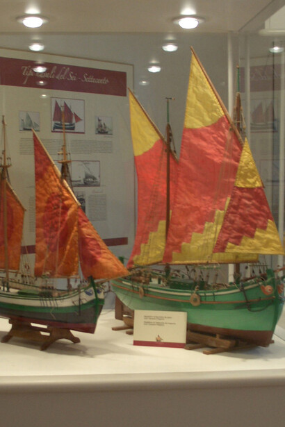 Museo della Marineria, sala Tipi navali