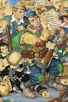 Arthur Szyk. Soldier in Art. Courtesy of New-York Historical Society