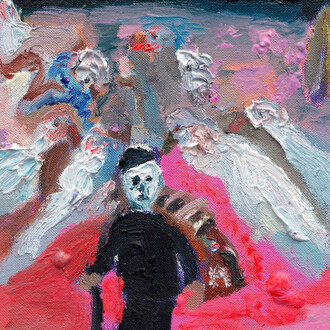 Florian Krewer, Untitled (detail), 2025. Courtesy of Michael Werner Gallery