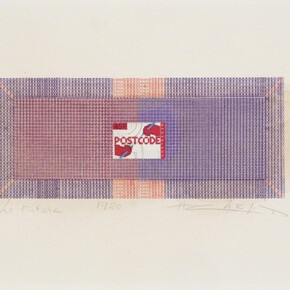 Henri Chopin, Postcode, 1980. Courtesy of Richard Saltoun