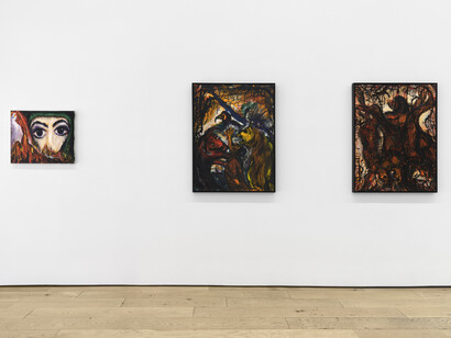Nabil Kanso, The Tomorrows, exhibition view. Courtesy of Martos Gallery