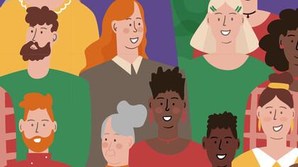 Des couleurs qui symbolisent l'unité dans la diversité