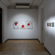İz Öztat, There and now, and after, exhibition view. Courtesy of Zilberman Dialogues
