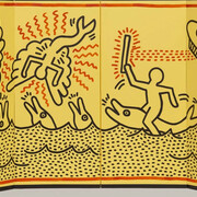 Keith Haring, Untitled (detail), 1983. Courtesy of Crystal Bridges Museum 