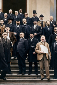 The Hague Conventions of 1899 and 1907 were landmark international agreements established at two peace conferences in the Netherlands, helping to define the laws of war and war crimes. A planned third conference was cancelled after the outbreak of World War I