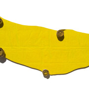 Group Show, Els cinc sentits (Xavier Escribà), 2011, acrílico sobre tela, 275x115x14 cm