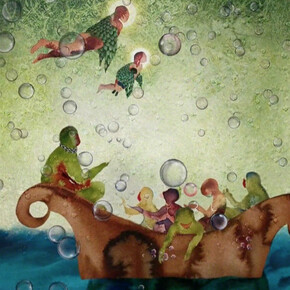 Burning Song. Courtesy of Haines Gallery