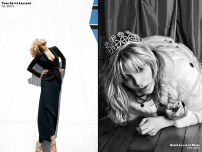 Yves Saint Laurent models, Paris