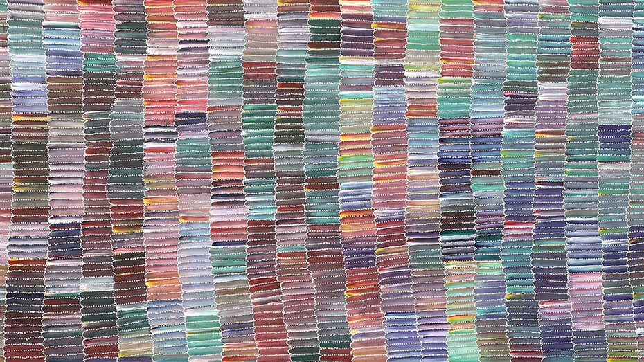 Bush garden, artwork in exhibition. Courtesy of Japingka Gallery 