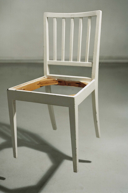 Annika von Hausswolff, Philosophical Chair, 2003. © Annika von Hausswolff
