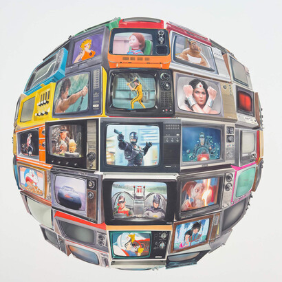 Gonzalo García, Panopticopi´as (detail), 2026. Courtesy of Gallery Poulsen
