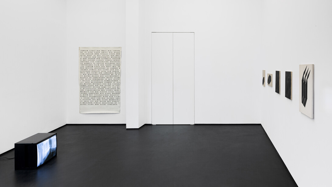 Werner von Mutzenbecher, exhibition view. Courtesy of Gunia Nowik Gallery