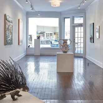 Various artists, Fauna, flora and fur, exhibition view. Courtesy of Geary Gallery