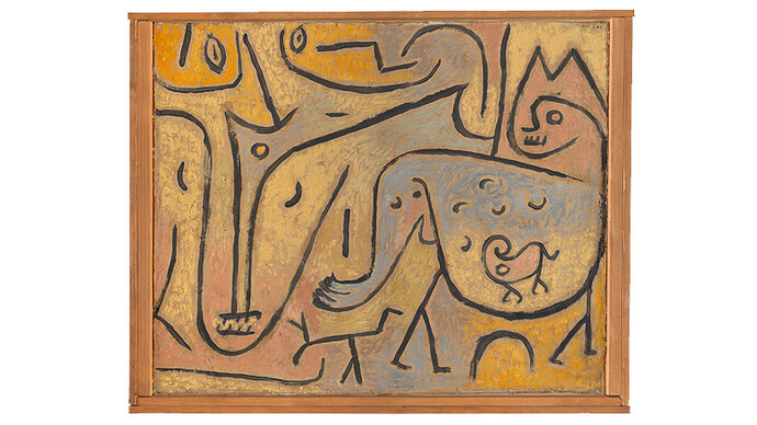 Paul Klee. Animality. Courtesy of Zentrum Paul Klee