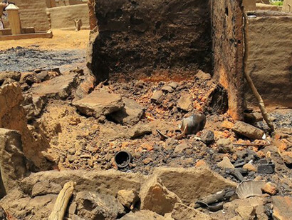 Villaggio distrutto a Bandiagara